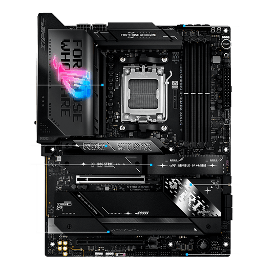 ASUS ROG Strix X870E-E Gaming WiFi — Tarjeta Madre AM5 X870E WiFi 7 Premium