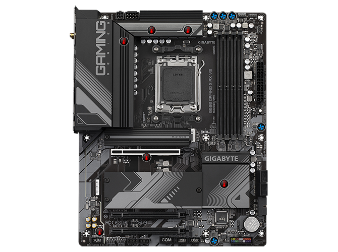 Gigabyte B650 Gaming X AX v2 — Tarjeta Madre AM5 ATX WiFi 6E DDR5