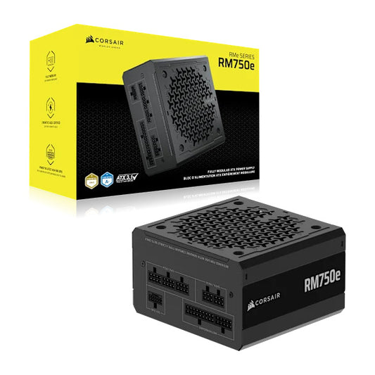Corsair RM750e 80 Plus Gold 750W — Fuente de Poder Modular ATX 3.1